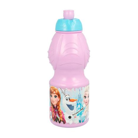 Disney Frozen 400ml Plastic Sports Bottle Extra Image 1